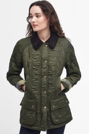 Barbour Olive Quilted Jacket