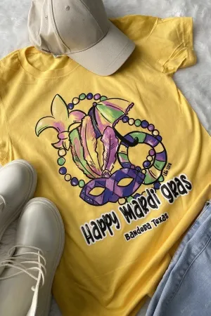 BC HAPPY MARDIGRAS -  YELLOW