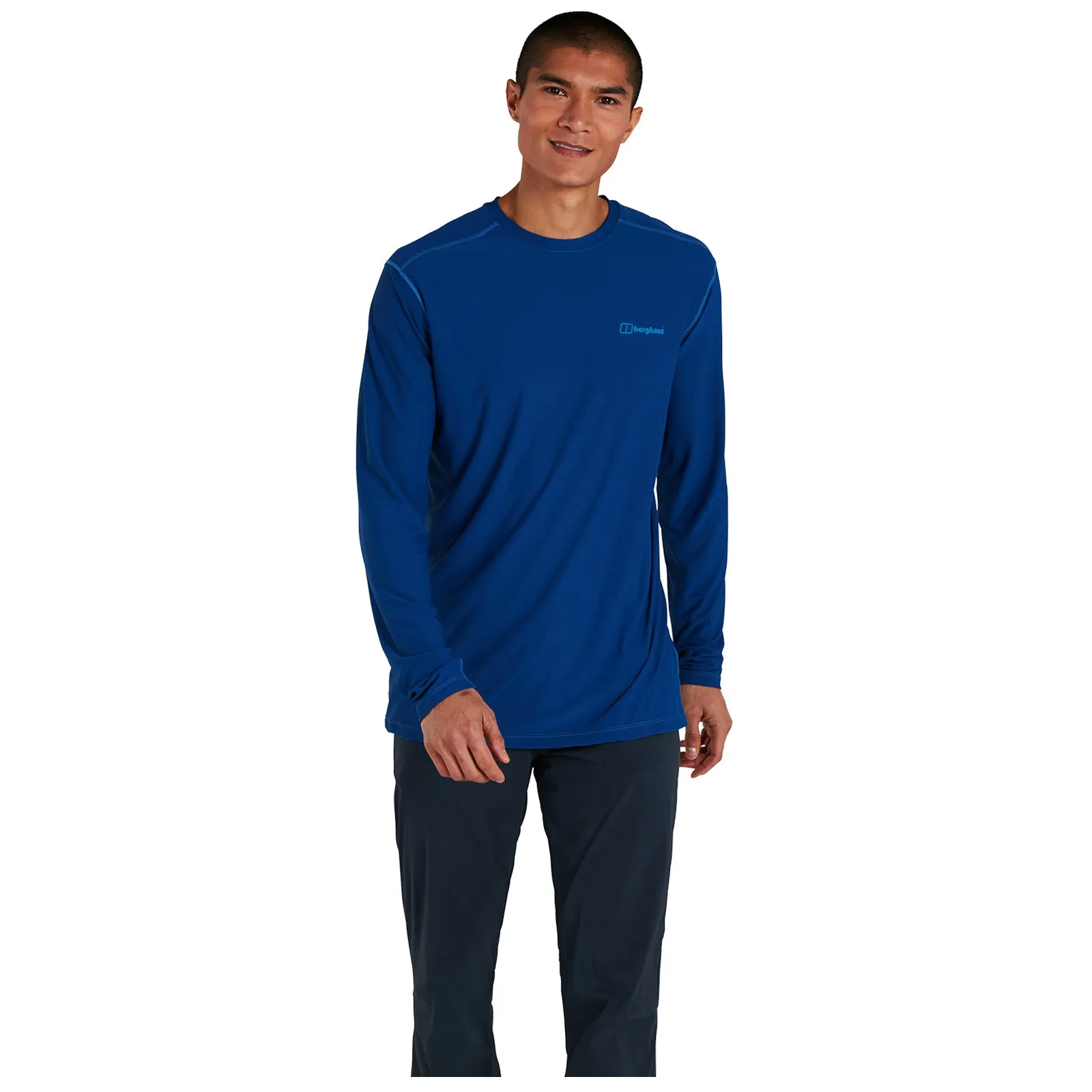 Berghaus Mens 24/7 Tech Tee Long Sleeve Crew Base Layer Small