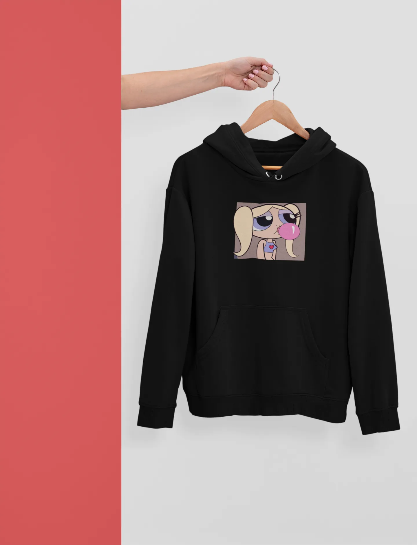 Bubbles : Powerpuff Girls- WINTER HOODIES