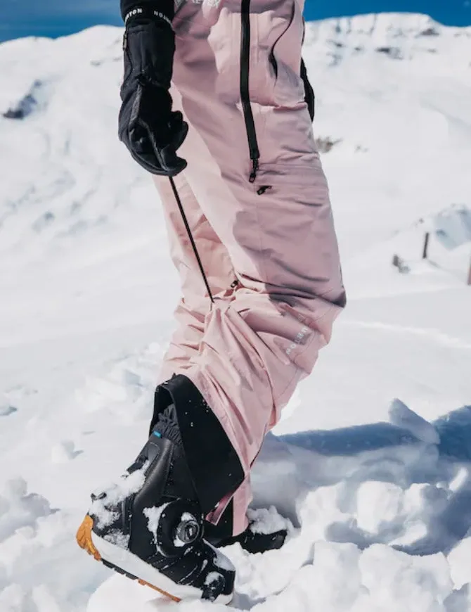 Burton [ak] GORE-TEX 2L Women's Kimmy Bib Pant 2025 | Shadow Pink