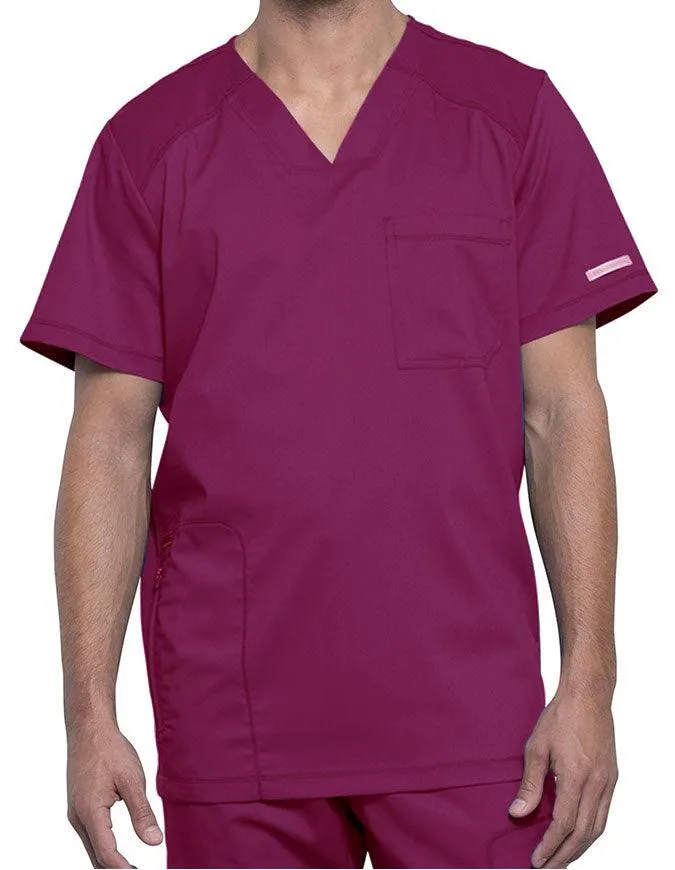 Cherokee Workwear Revolution Men's V-Neck Scrub Top