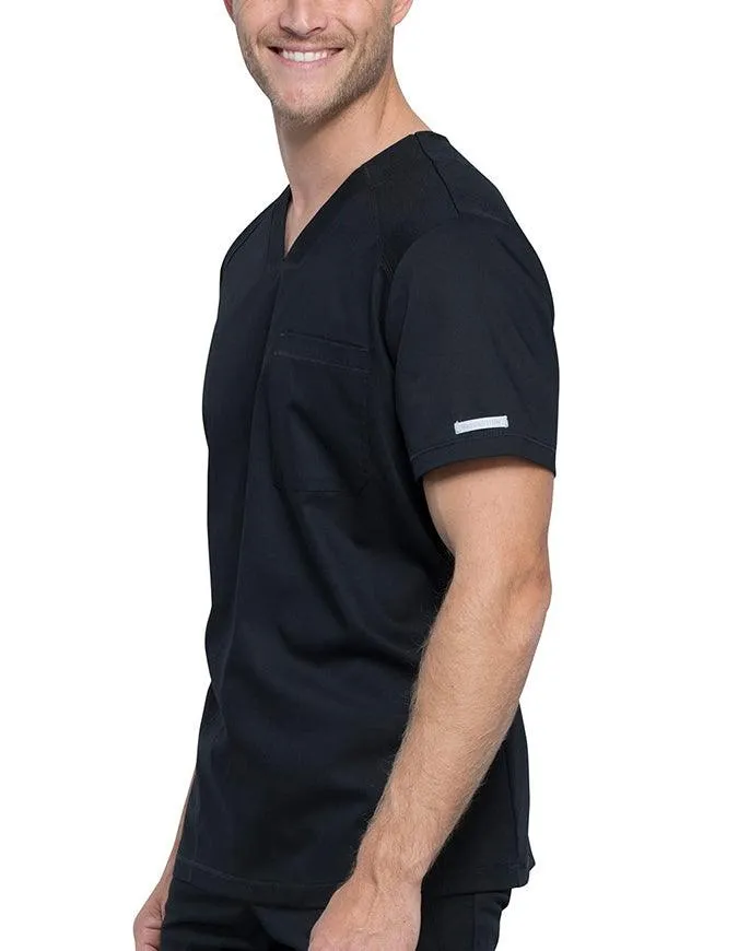 Cherokee Workwear Revolution Men's V-Neck Scrub Top