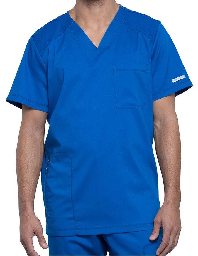 Cherokee Workwear Revolution Men's V-Neck Scrub Top