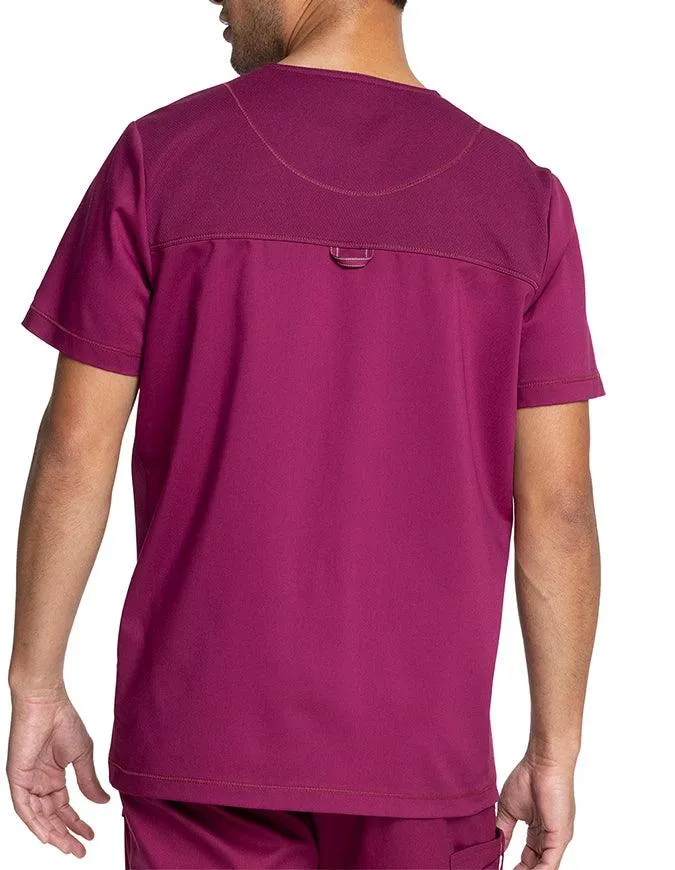 Cherokee Workwear Revolution Men's V-Neck Scrub Top