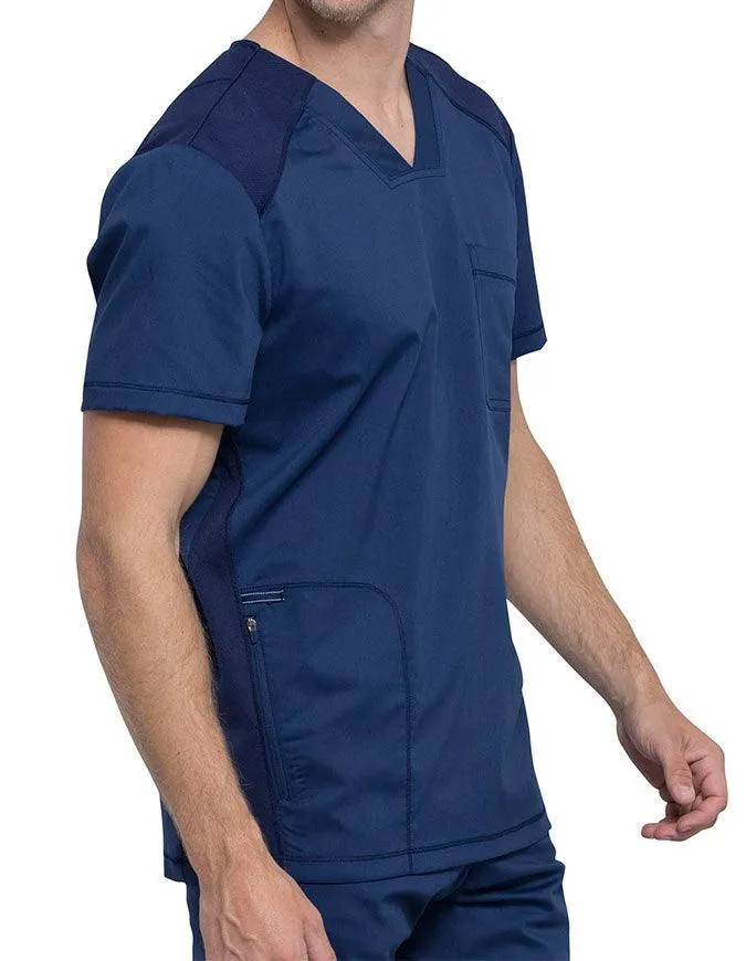 Cherokee Workwear Revolution Men's V-Neck Scrub Top