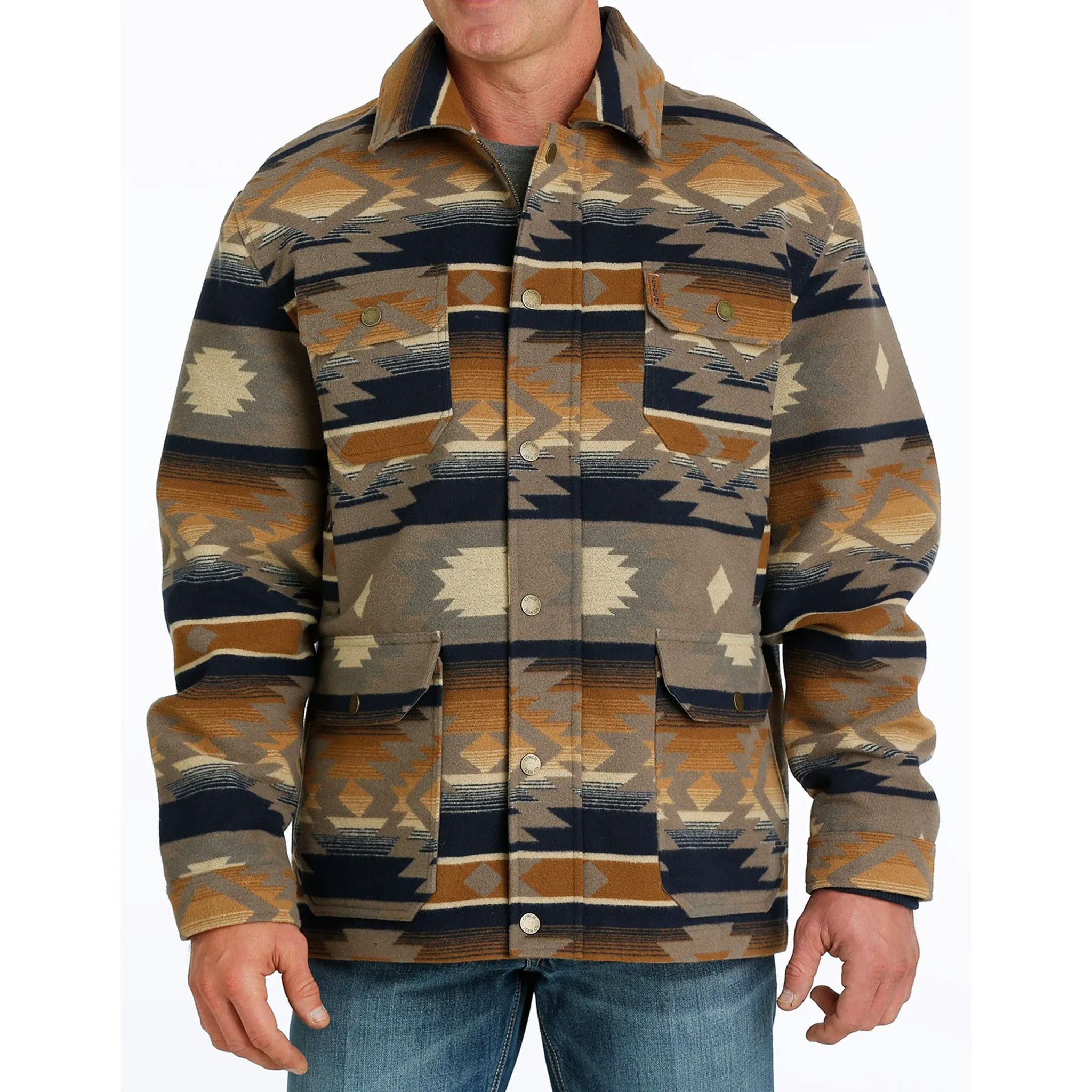 Cinch Men's Multi Aztec Coat