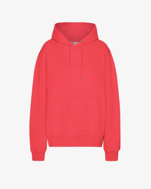 Classic Organic Hood - Red Tangerine