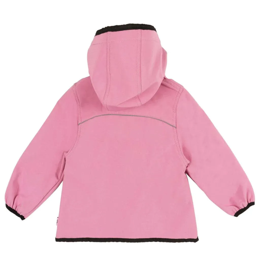 Conifere Bubble Gum Infant Girls' Soft Shell Jacket