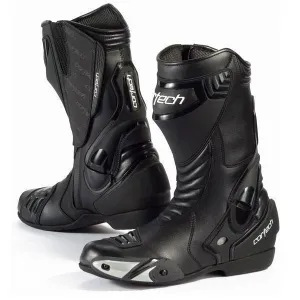 Cortech Mens Latigo Waterproof Road Race Black Boots