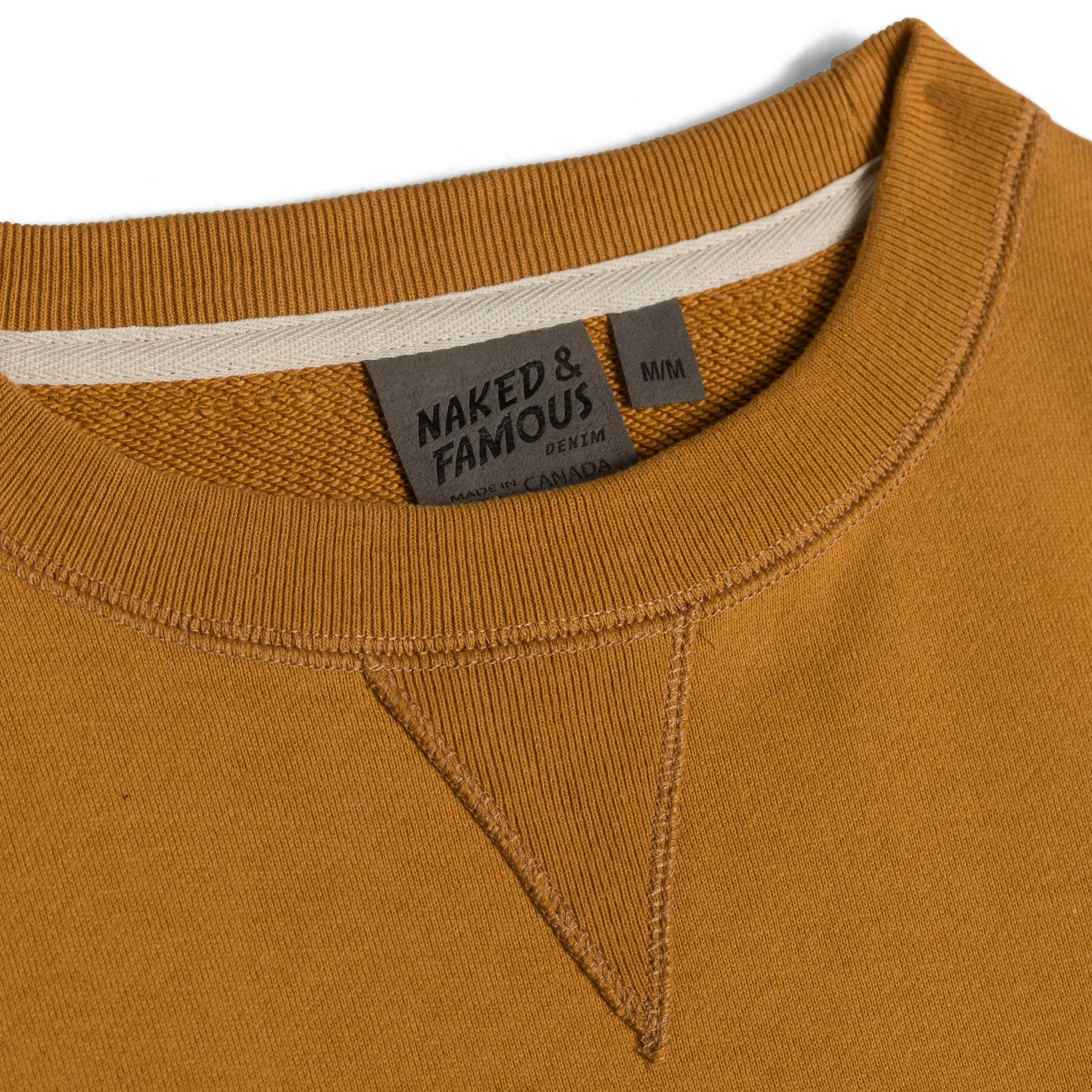 Crewneck - Heavyweight Terry - Amber