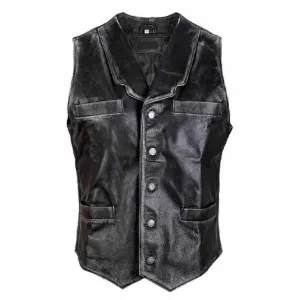 Cullen Bohannon Vintage Style Cowboy Vest for Men