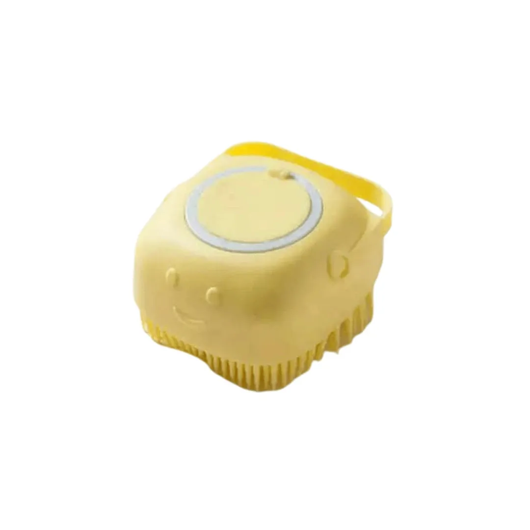 Doggy shampoo massage brush