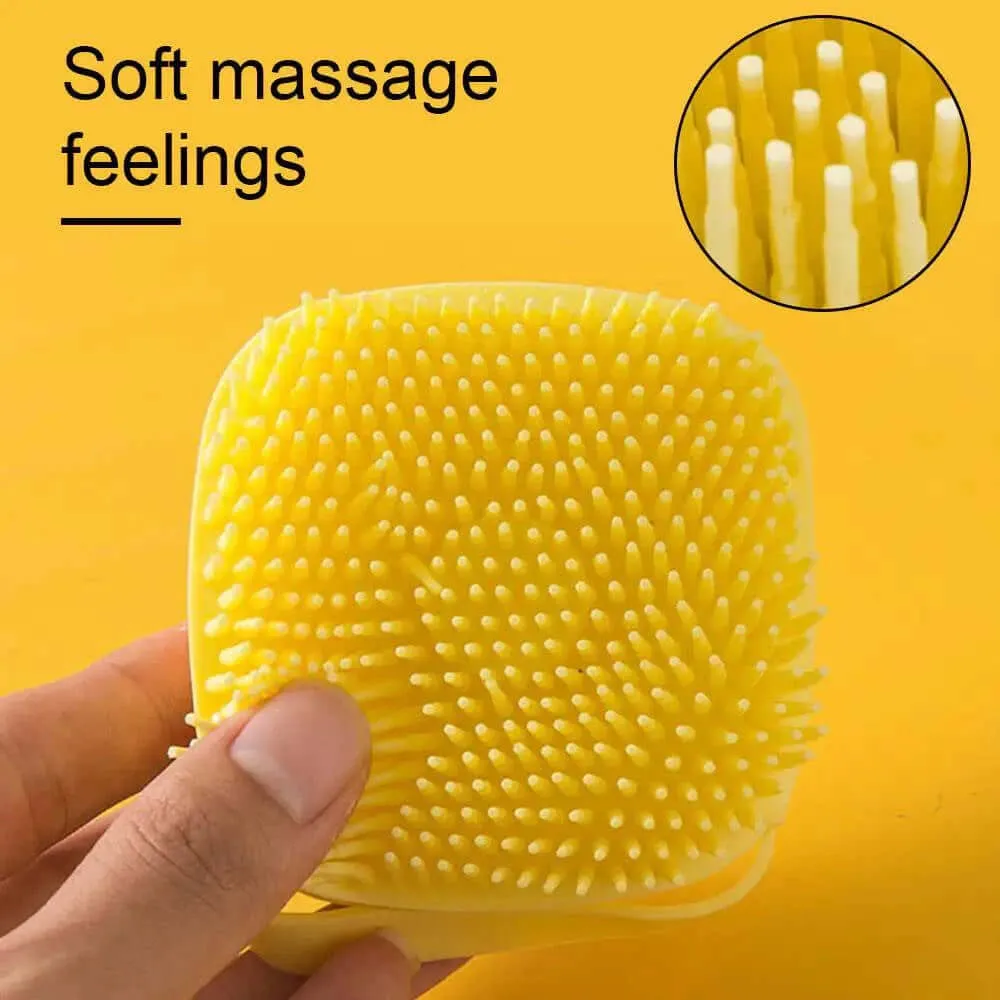 Doggy shampoo massage brush