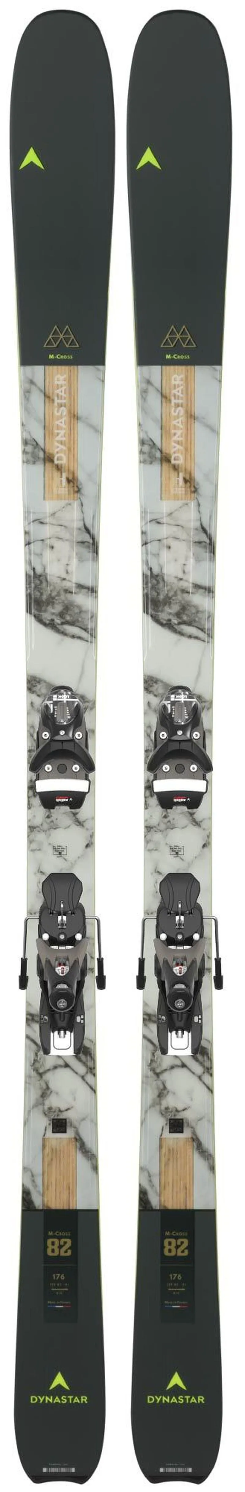 Dynastar M Cross 82 Mens Snow Skis   Look Konnect NX 12 Bindings 2024