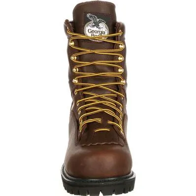 Georgia Boot Lace-To-Toe Steel Toe Waterproof Work Boot