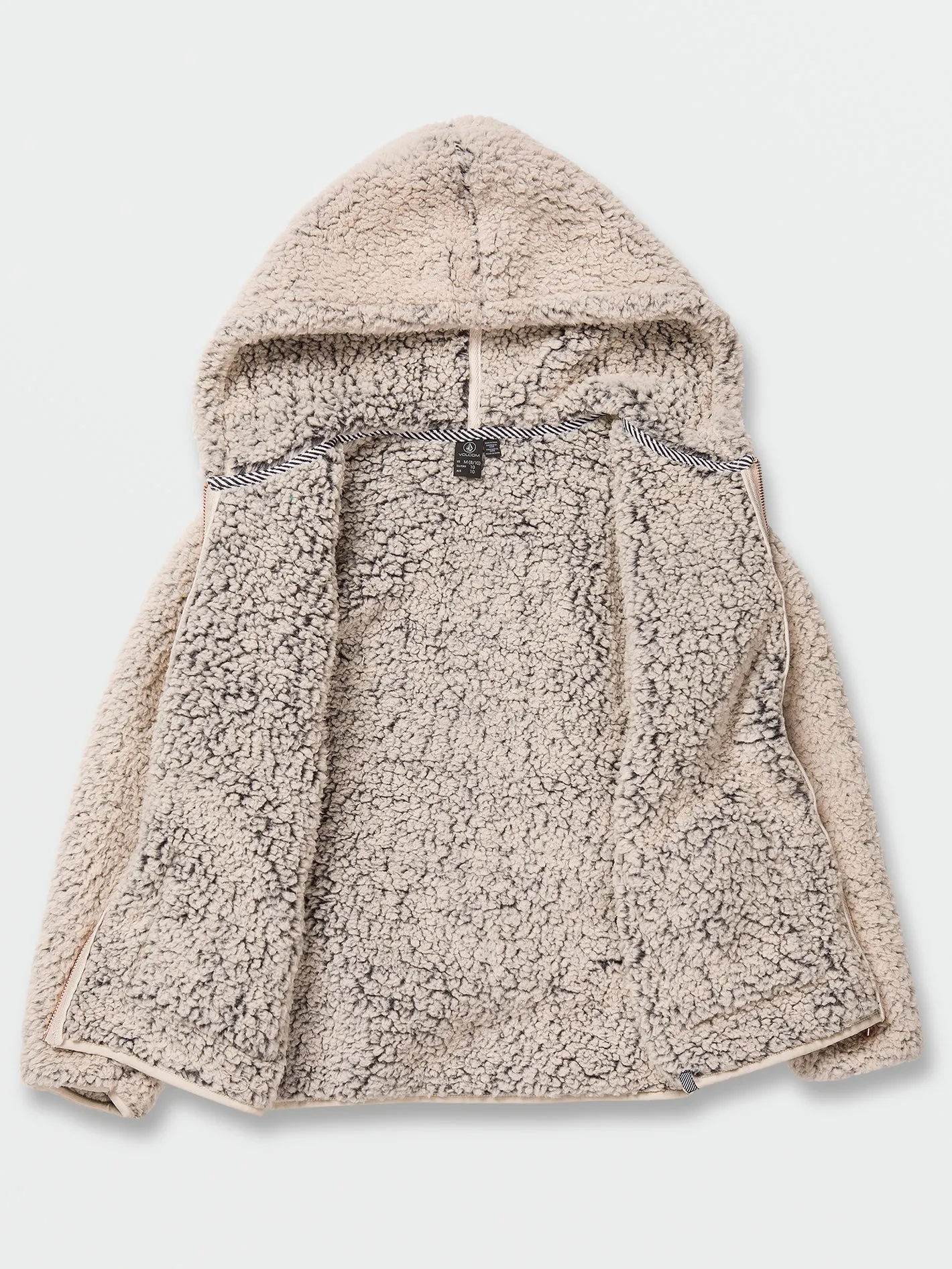 Girls Lived In Lounge Phuz Zip Up Jacket - Sand