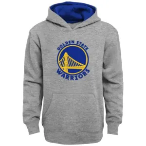 Golden State Warriors  Youth Prime Pullover Hoodie- Grey