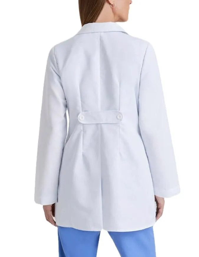 Grey's Anatomy 32 inch Women's Twill White Medical Lab Coat