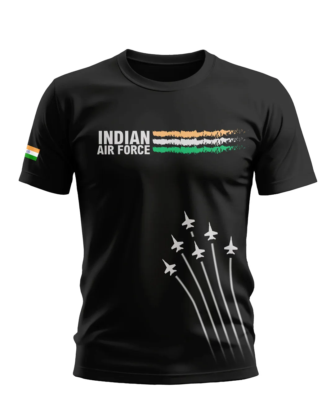 Indian Air Force Sky Soft Cotton T-shirt