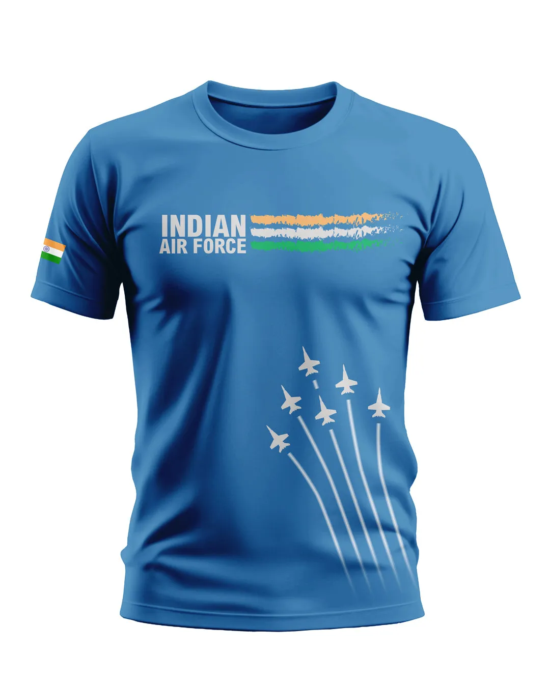 Indian Air Force Sky Soft Cotton T-shirt