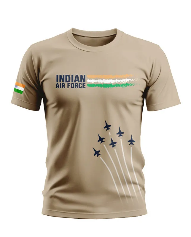 Indian Air Force Sky Soft Cotton T-shirt