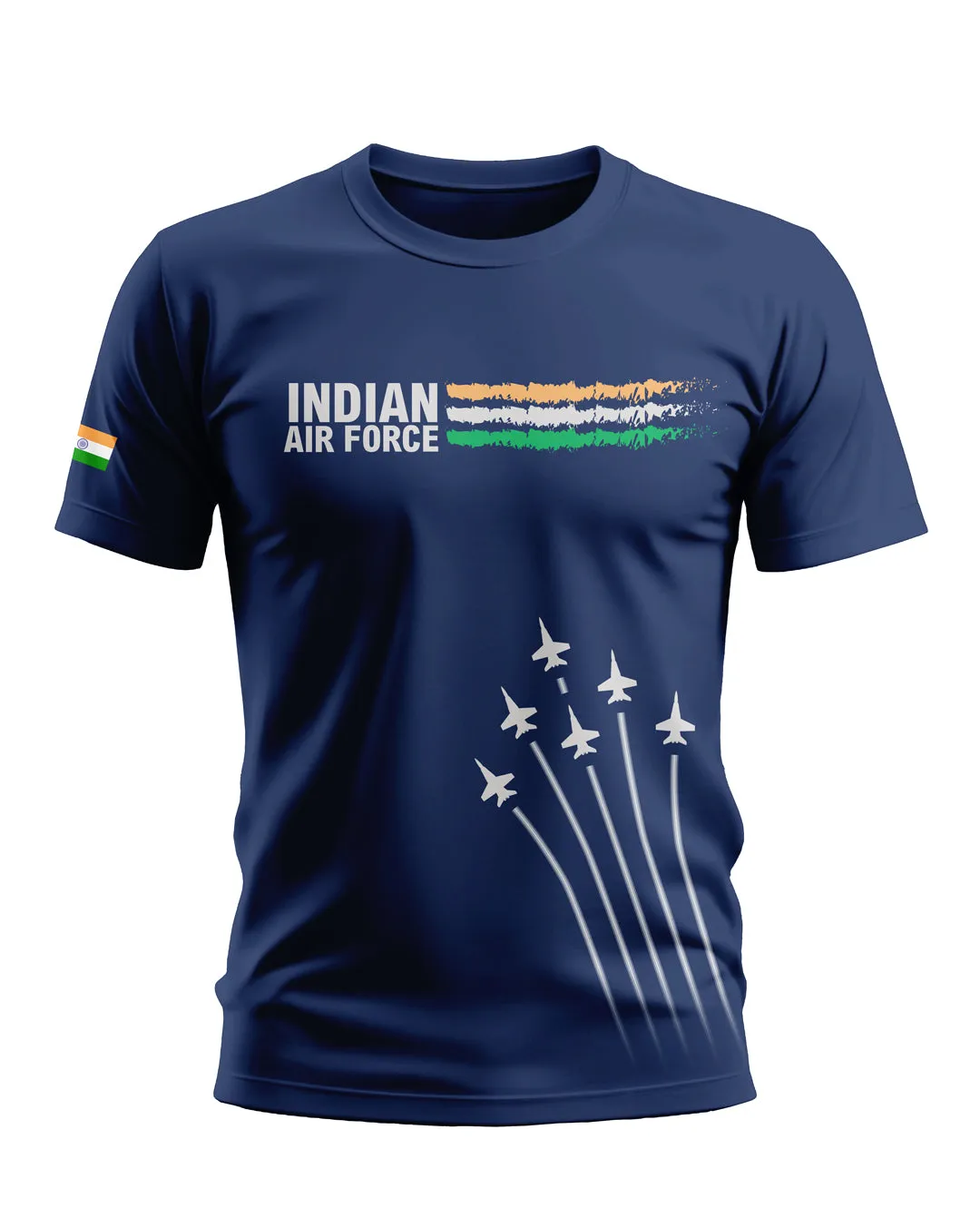 Indian Air Force Sky Soft Cotton T-shirt