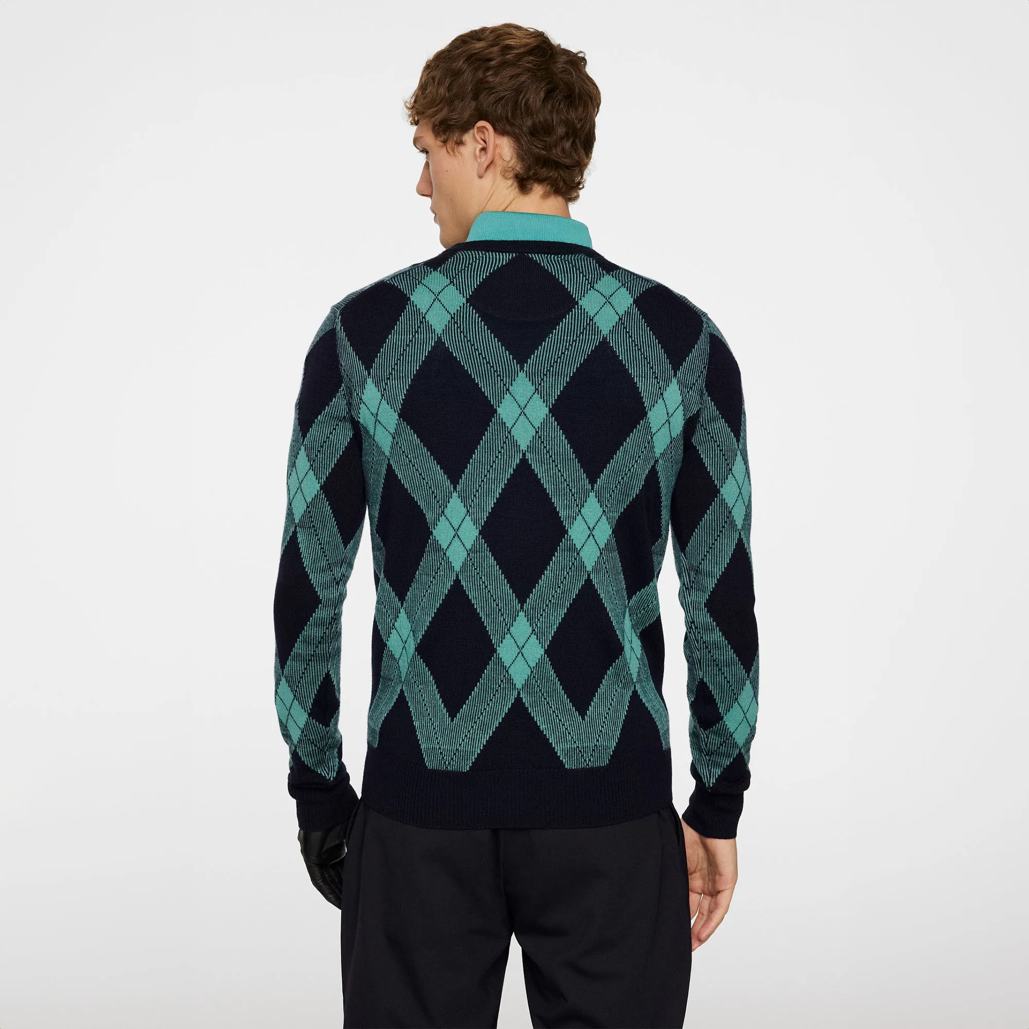 J.Lindeberg Golf x Glenmuir Billy V-Neck Sweater