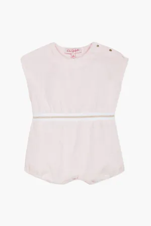 Lili Gaufrette Terry Cloth Baby Girls Romper (Size 6M left)