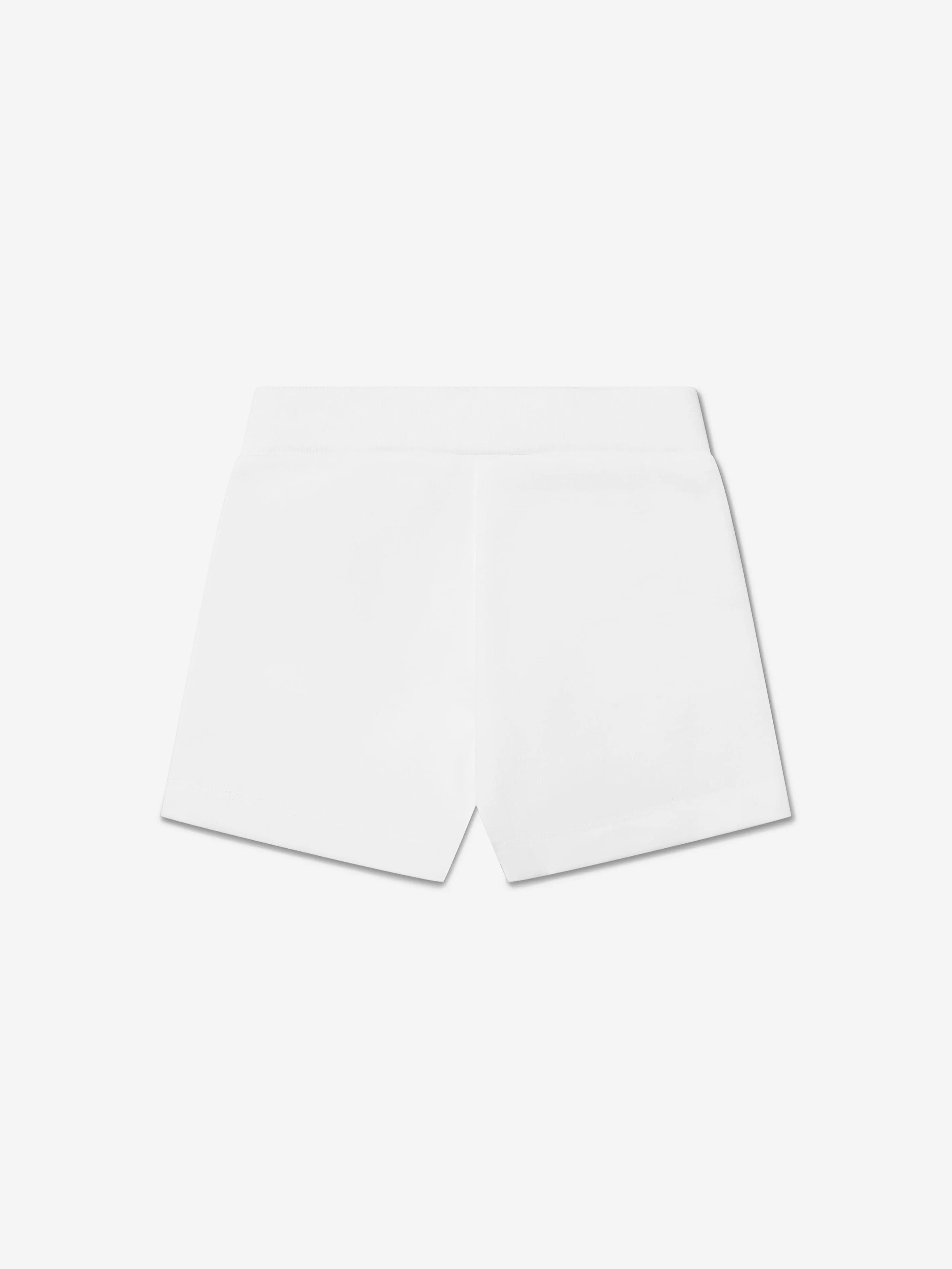 MARNI Baby Girls Logo Shorts in White