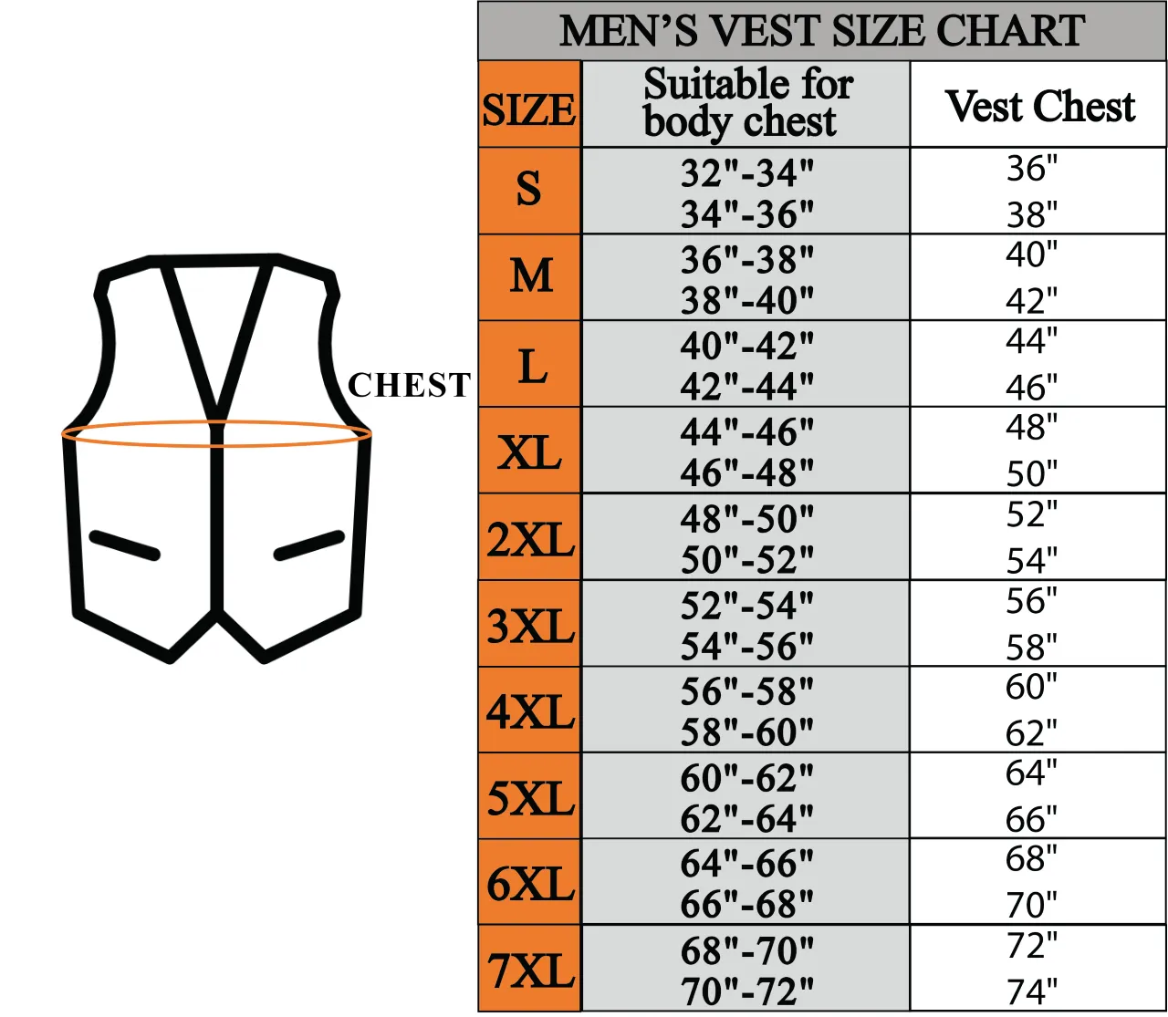 Mens Red Liner Premium Leather Club Vest No-Collar