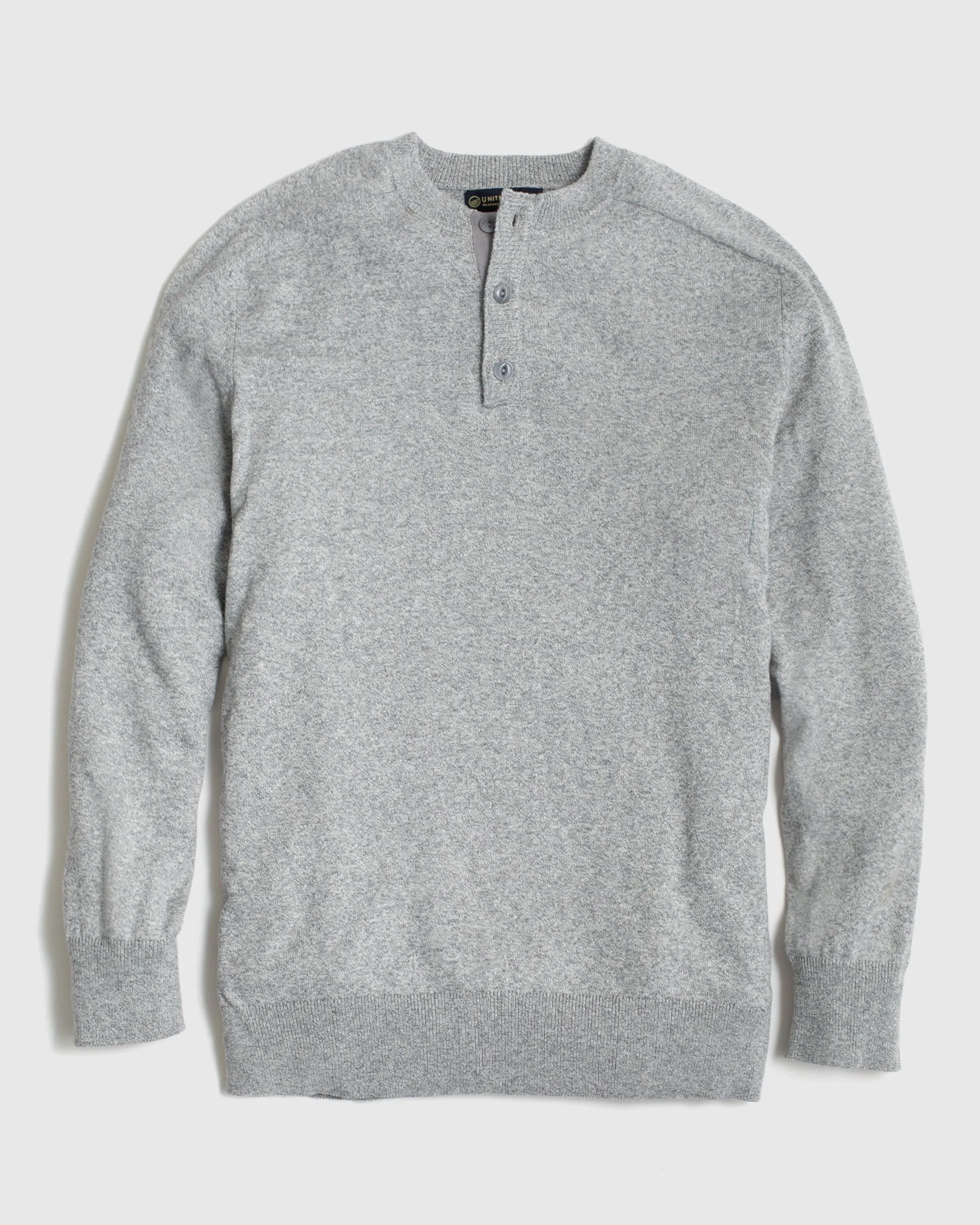 Merino Blend Sweater Henley