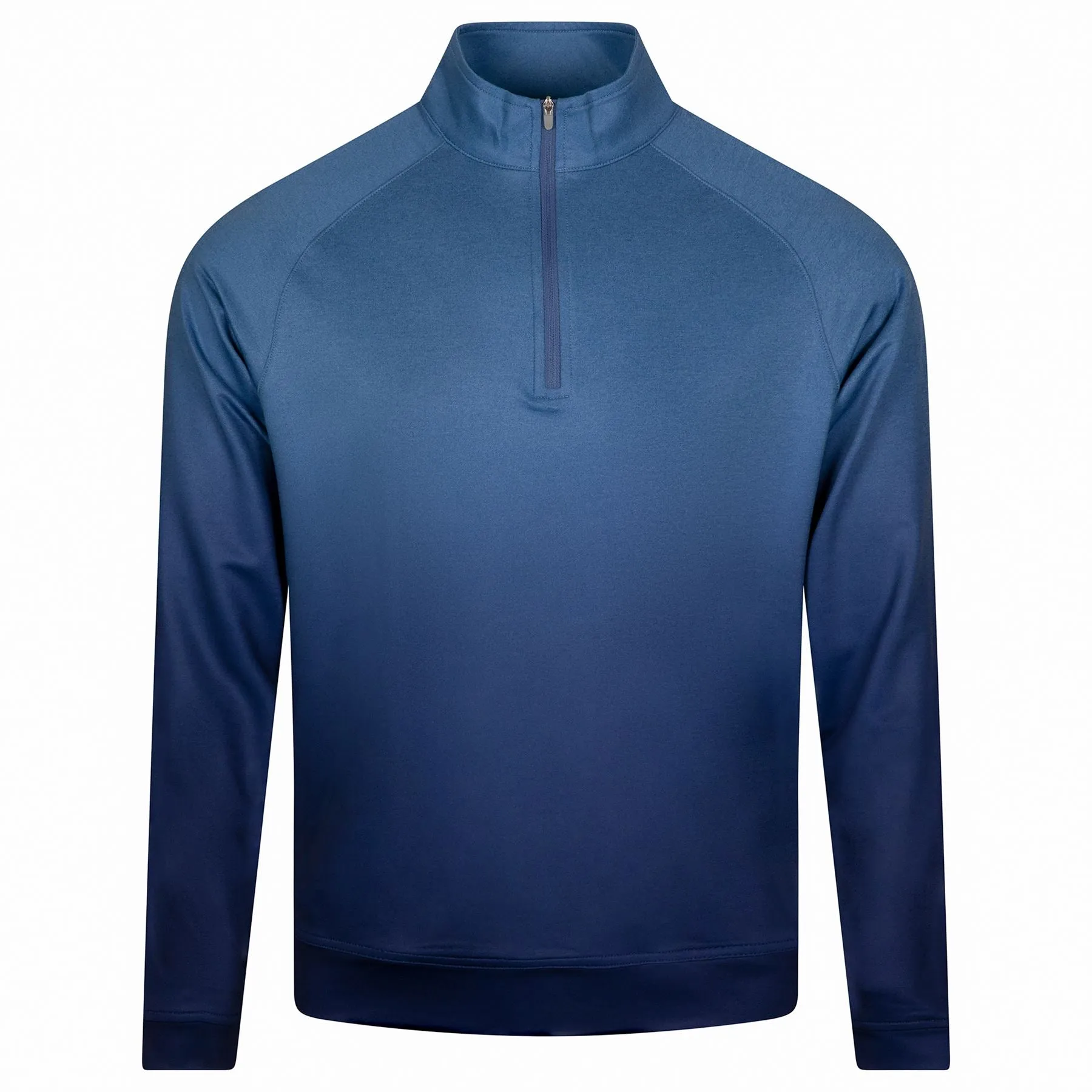 Perth Ombre Performance Quarter Zip Mid Layer Sport Navy - SS24