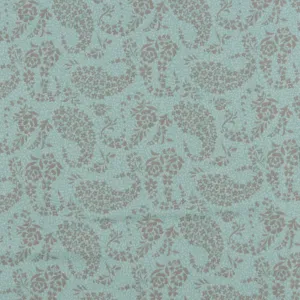 Printed Brushed Knit - EMMA - 018 - Aqua