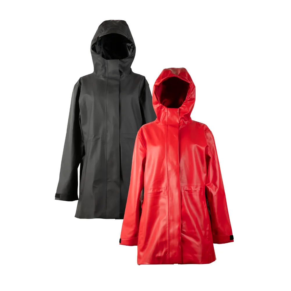 Rain Jacket, Waterproof, Satin-Lined Hood, Bundle (2)