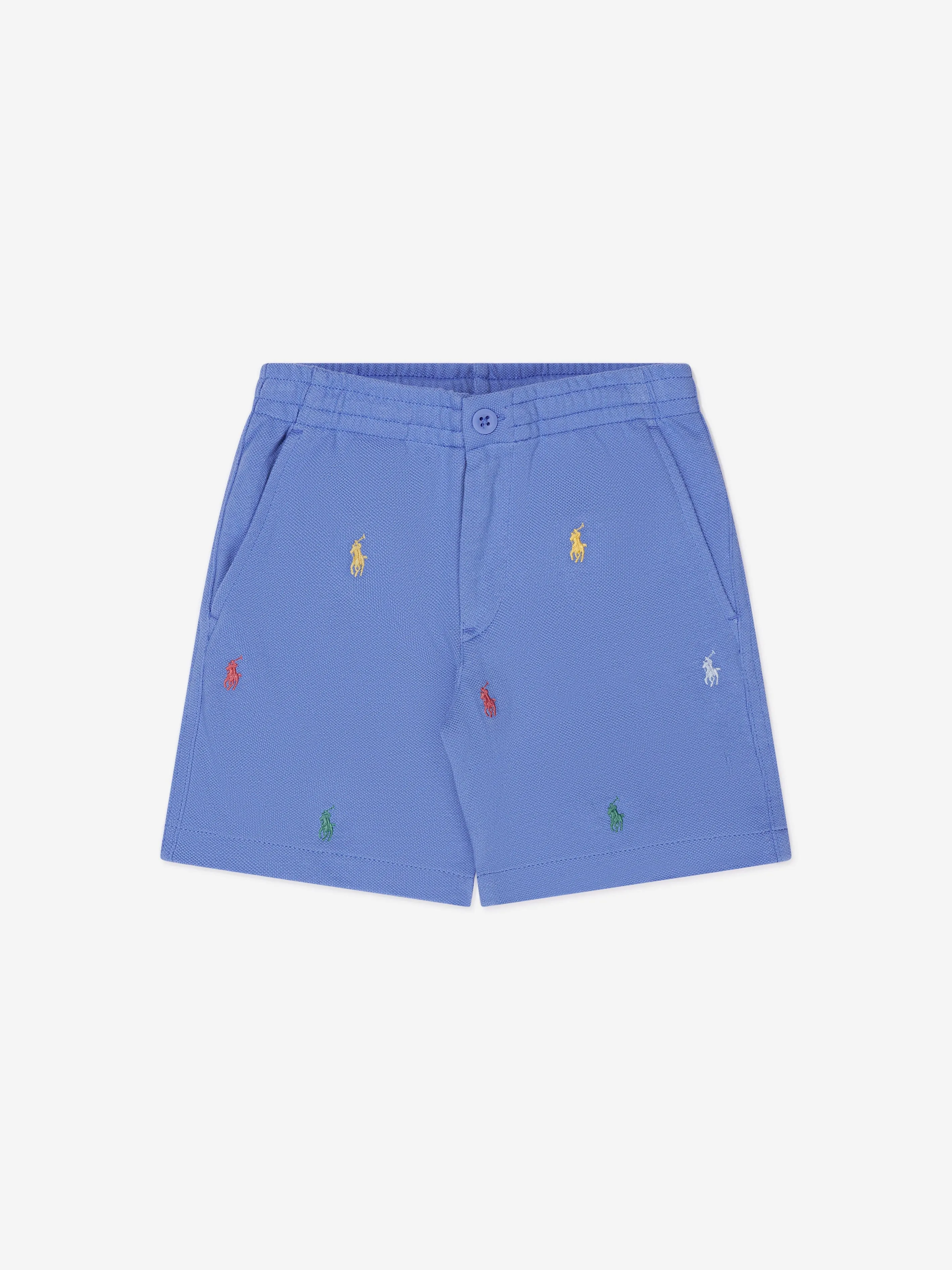 Ralph Lauren Boys Repeat Logo Prepster Shorts