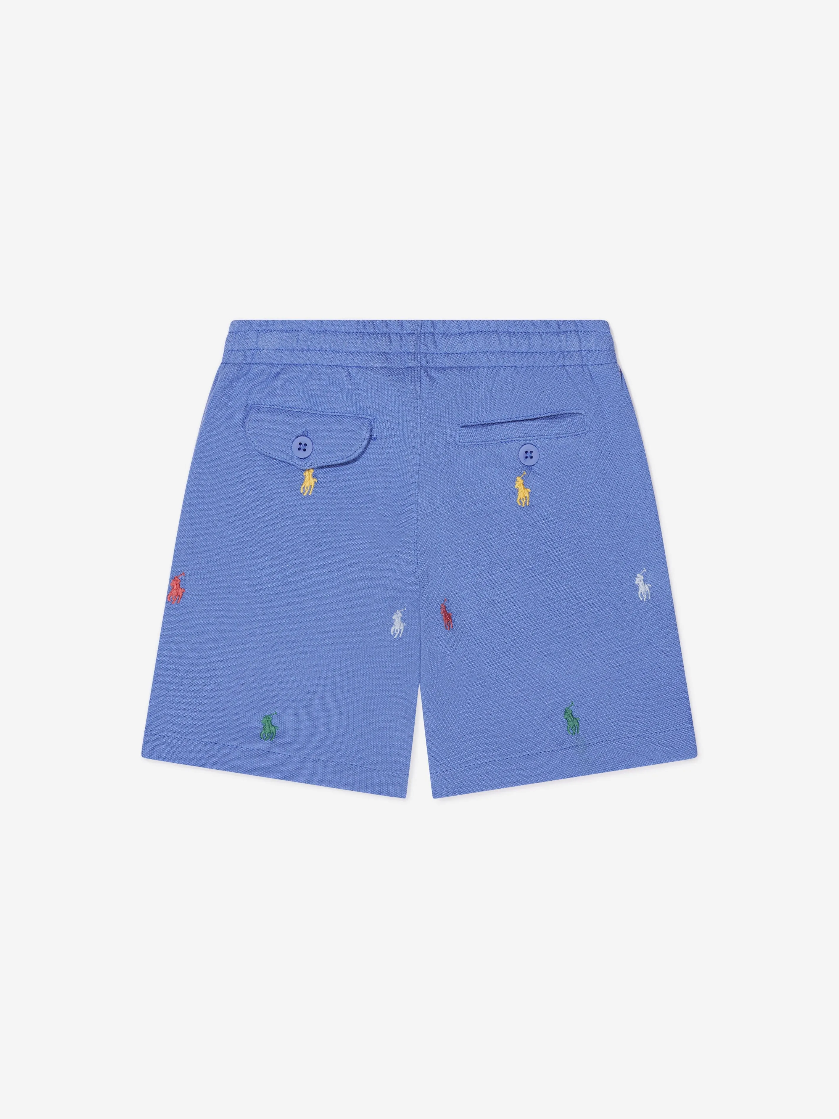 Ralph Lauren Boys Repeat Logo Prepster Shorts