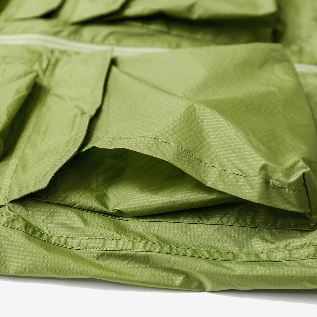 Ripstop Nylon Mountain Parka - Green