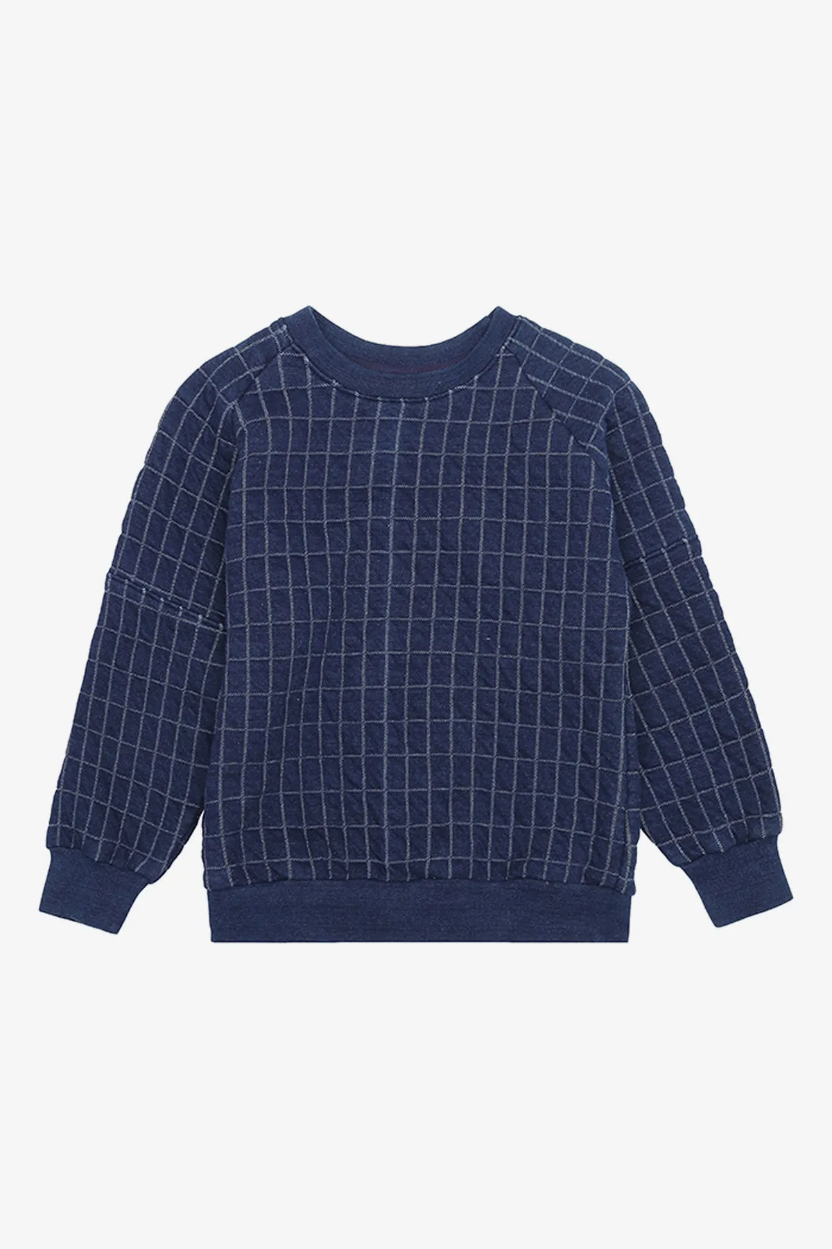 Soft Gallery Beau Boys Sweatshirt - Navy Quilt