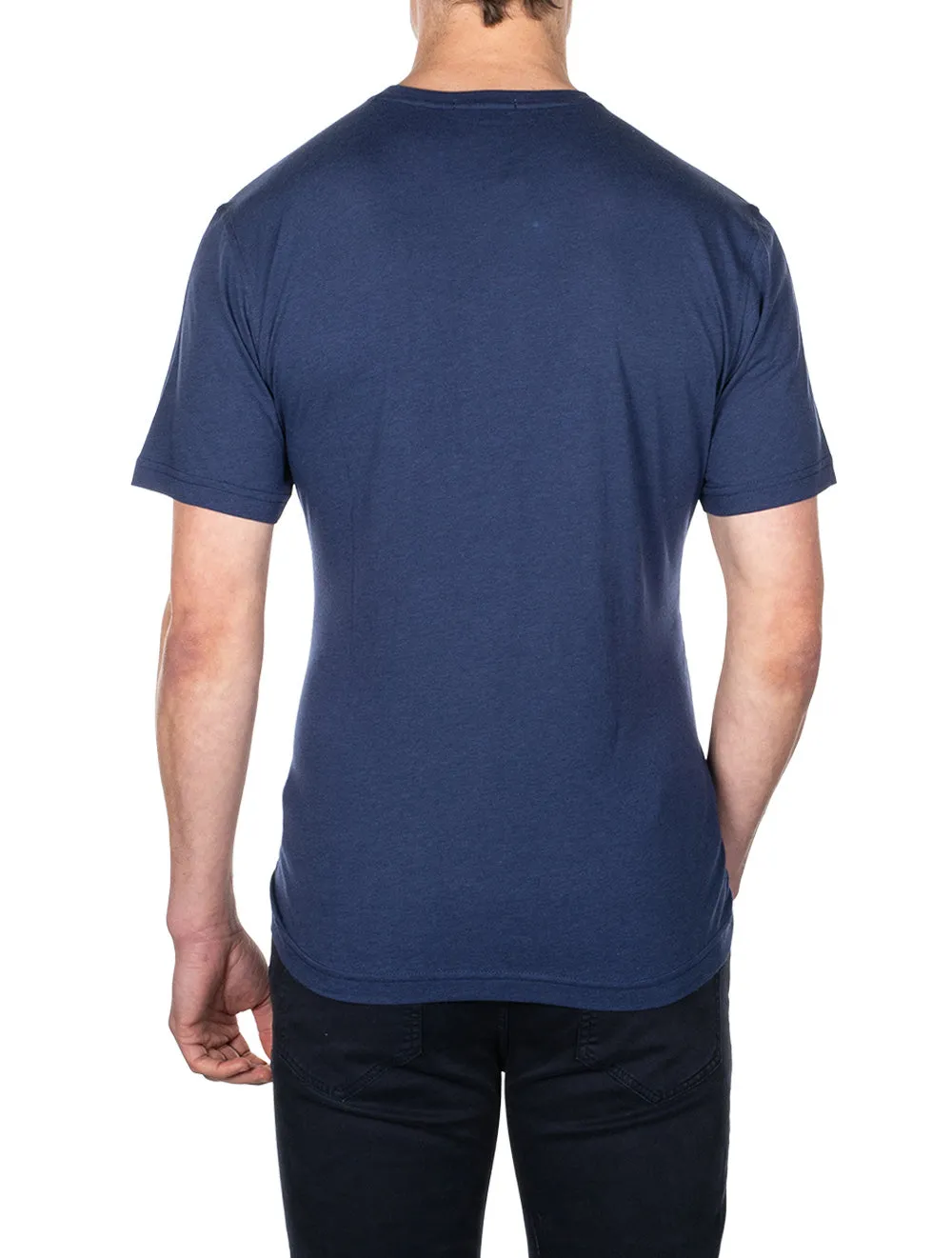 Summer Soft Pocket T Shirt Atlantic Blue