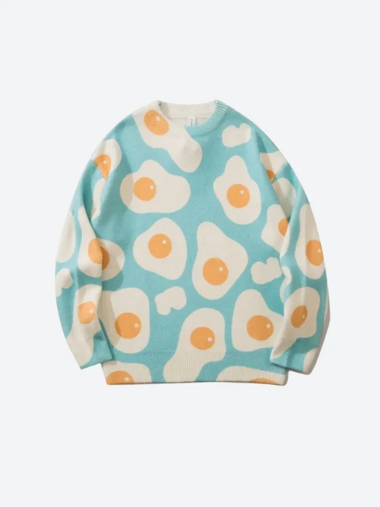 Sunny Side-Up Egg Sweater