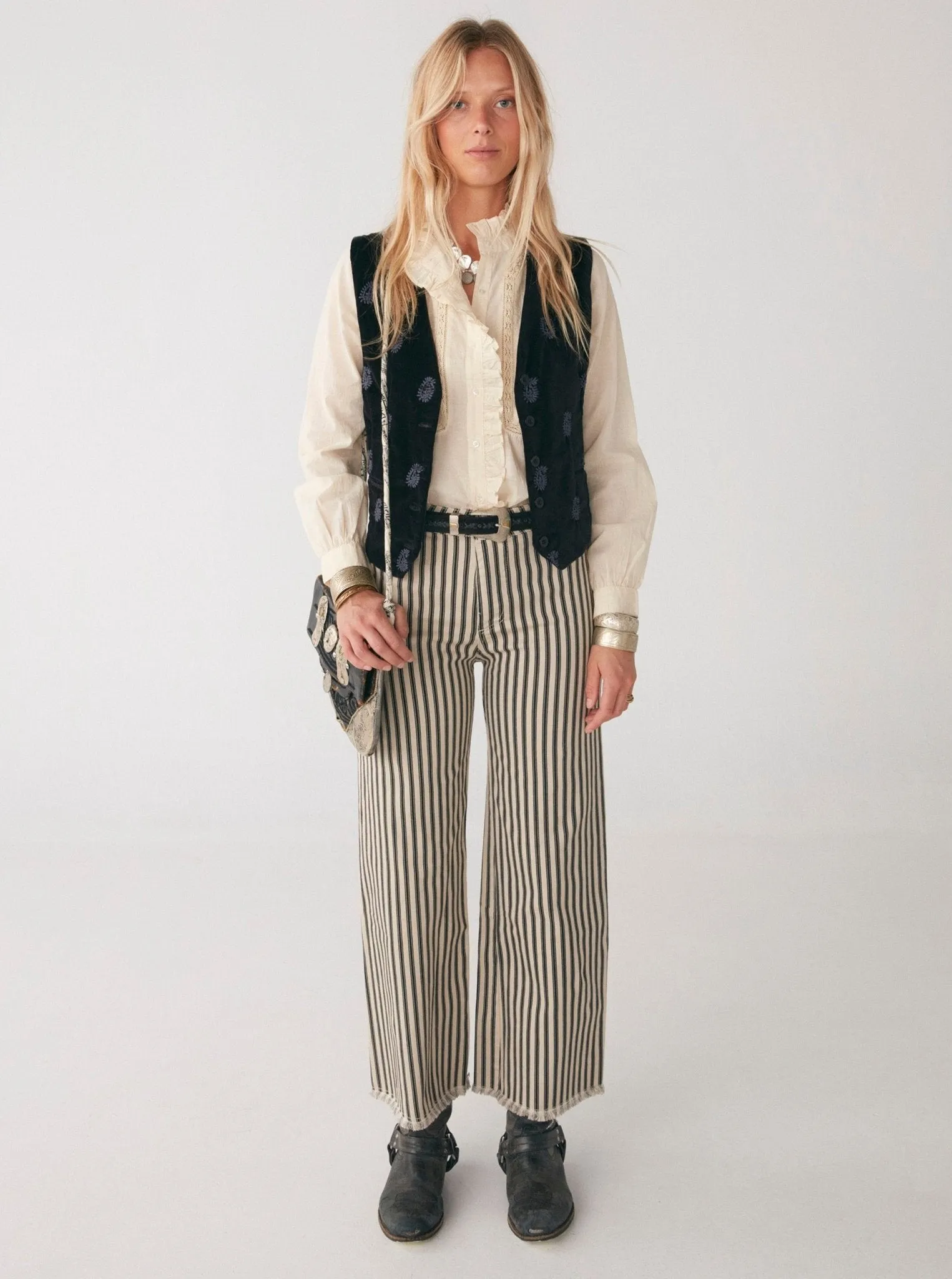 Twiggy Pant - Oona Chaplin Stripes