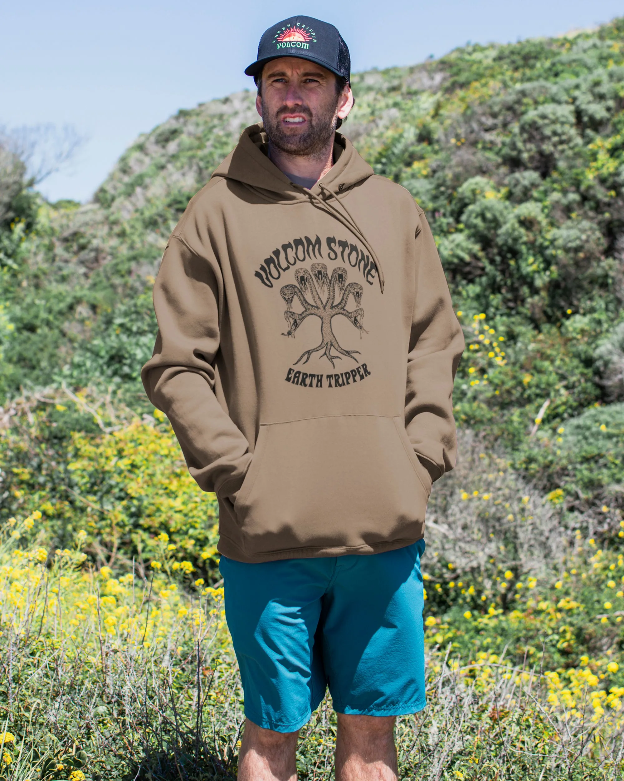 Watanite Pullover Hoodie - Teak