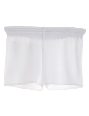 White Baseball Shorts