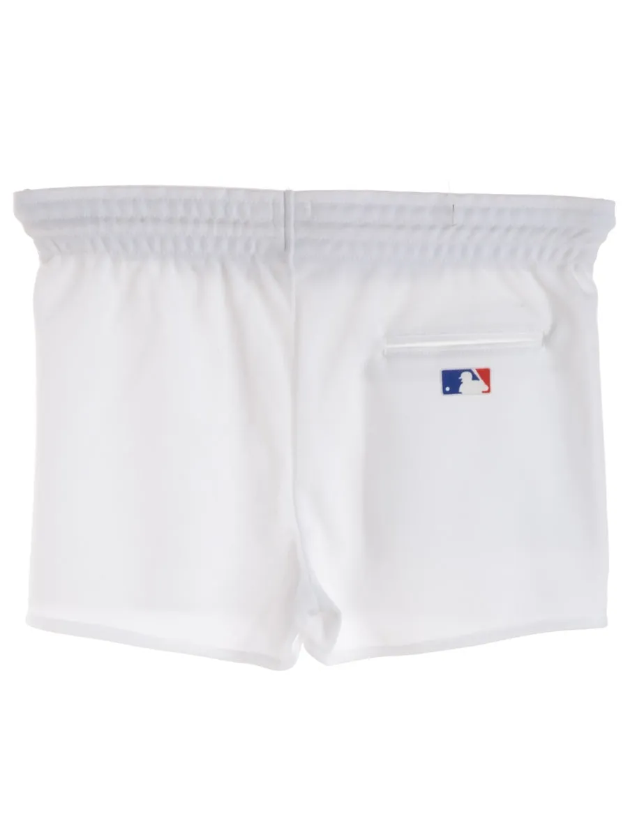 White Baseball Shorts