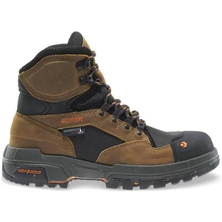 Wolverine Men's Legend Durashocks Safety Toe 6" Work Boot W10611